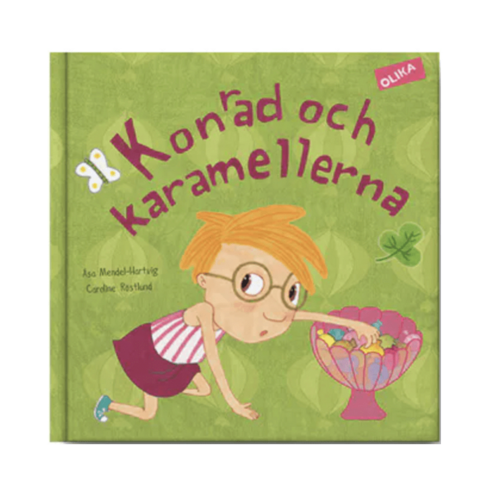 Konrad och karamellerna är en barnbok från Olika förlag.